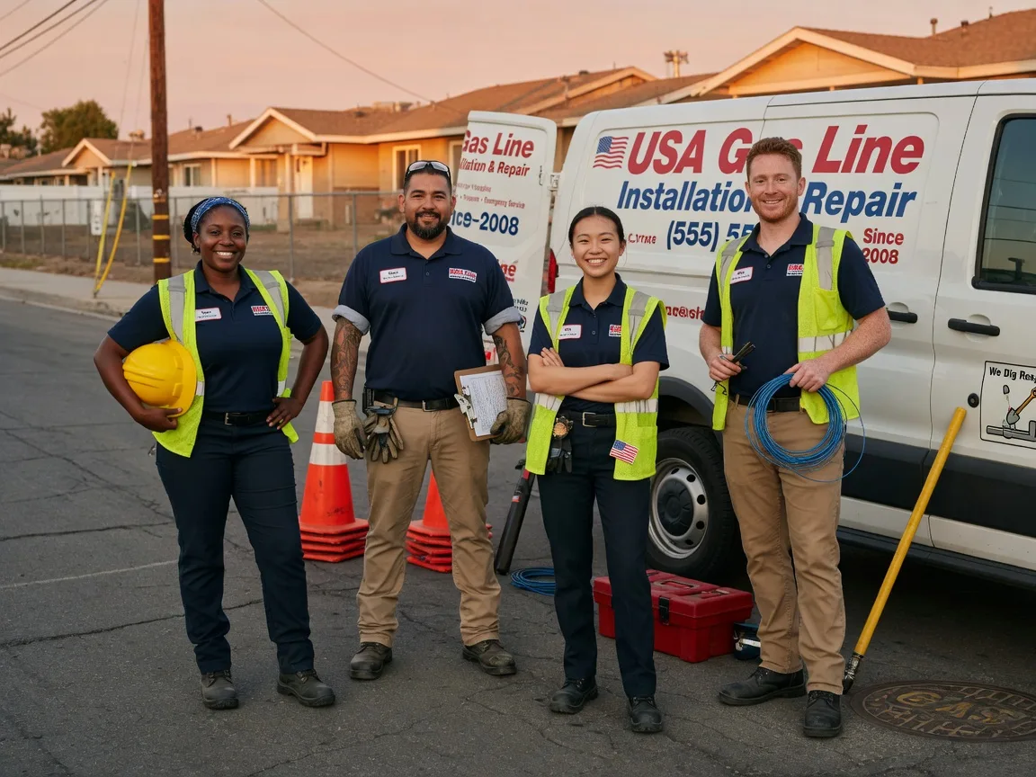 Gas Line Installation company in Martinsburg, MO